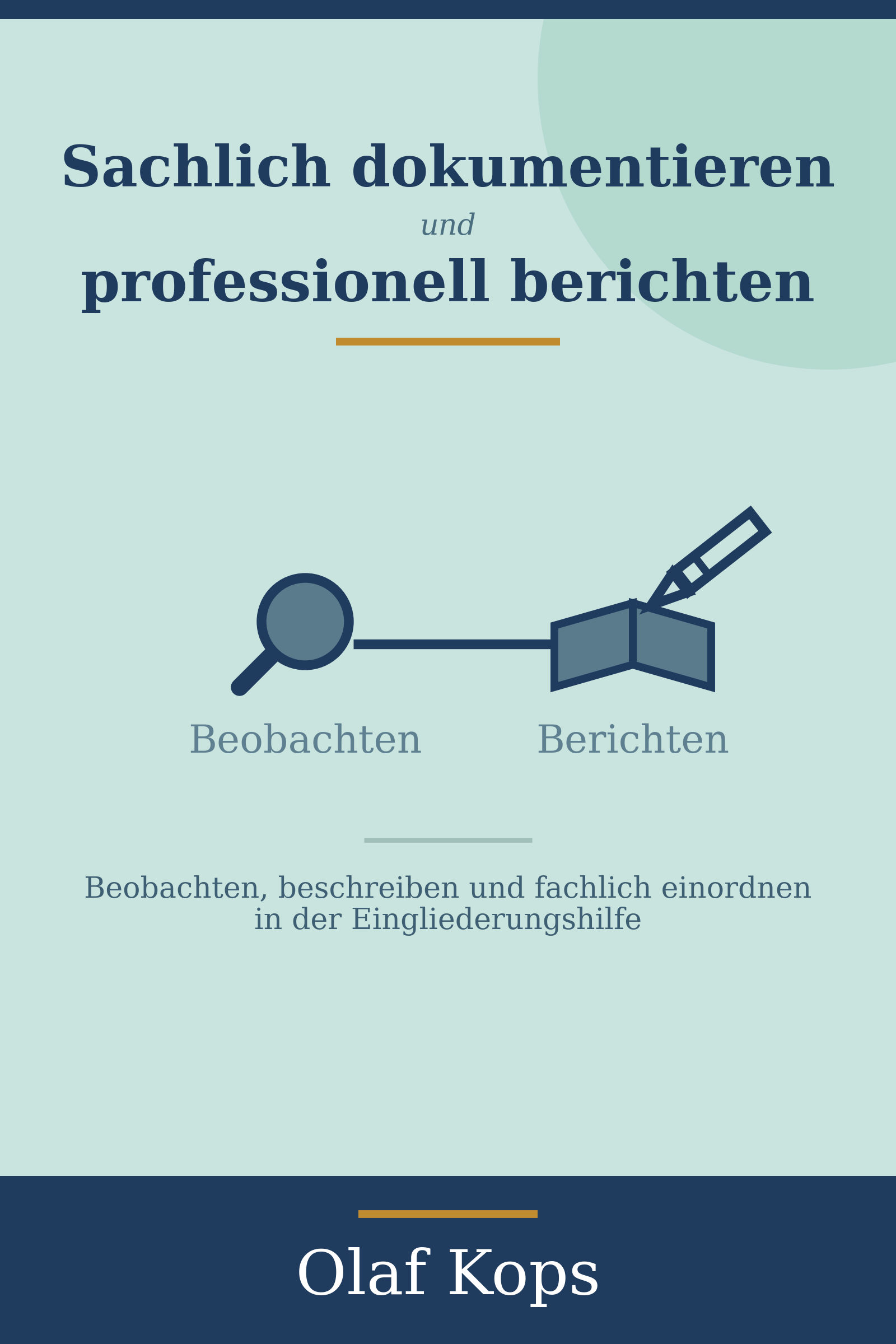 Buchcover: Sachlich dokumentieren und professionell berichten