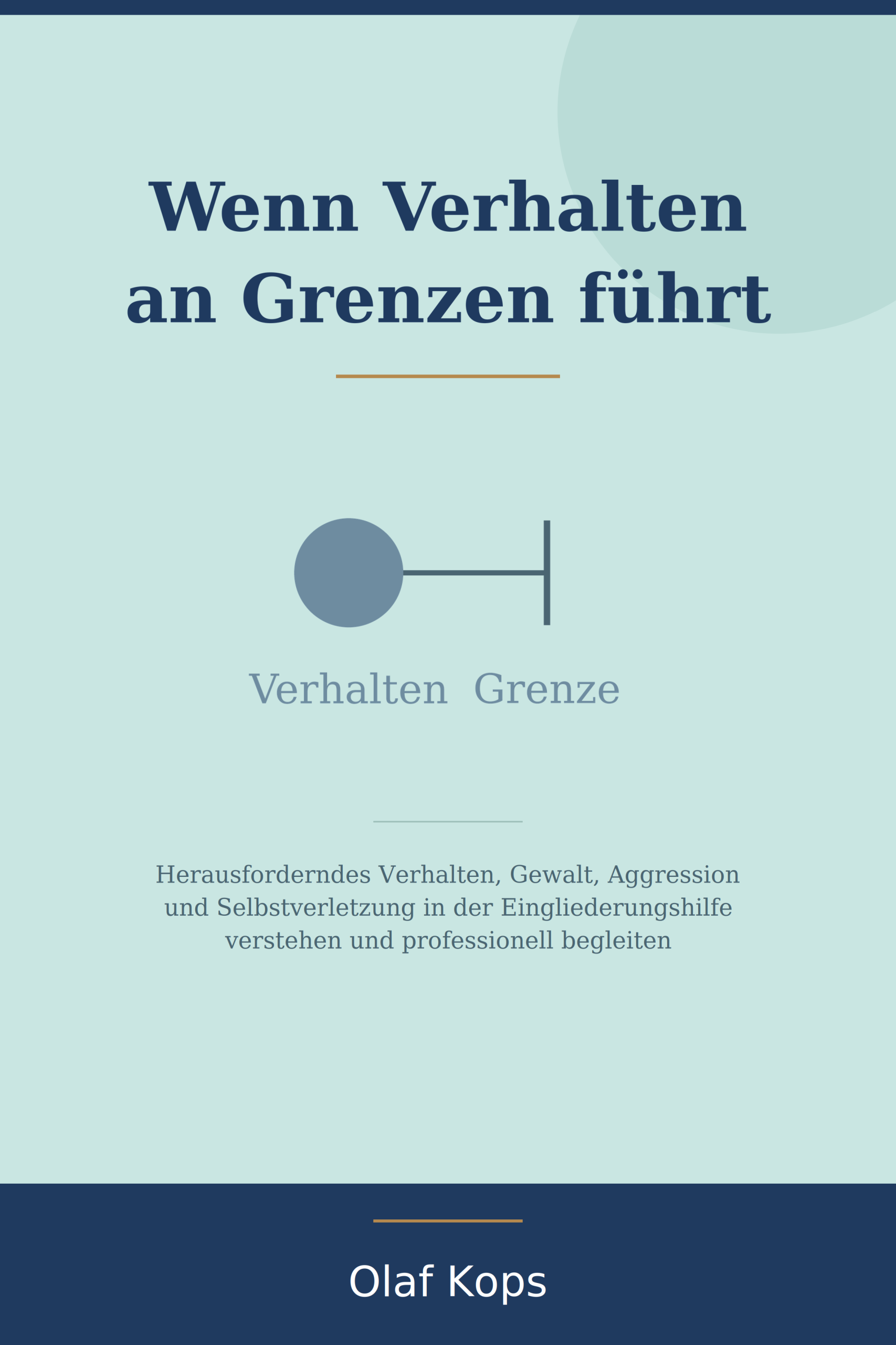 Buchcover: Wenn Verhalten an Grenzen führt